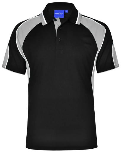 Picture of Winning Spirit, Mens Cooldry Contrast Polo w Panels